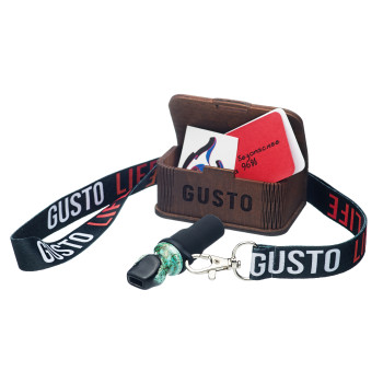 Персональний мундштук Gusto Black-Green