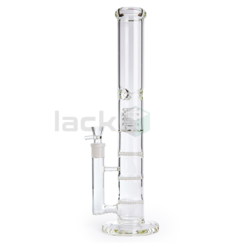 Стеклянный бонг High Triple Honeycomb Tube - фото №1 Аромадым
