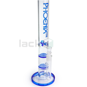 Скляний бонг Phoenix Double Honey Tube