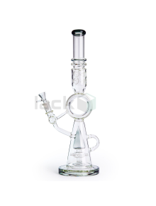 Скляний бонг Pyramid Perc High Beaker - фото №1 Аромадим