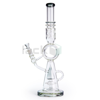 Скляний бонг Pyramid Perc High Beaker - фото №1 Аромадим
