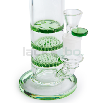 Стеклянный бонг Triple Perc Bent