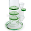 Скляний бонг Triple Perc Bent - фото №2 Аромадим