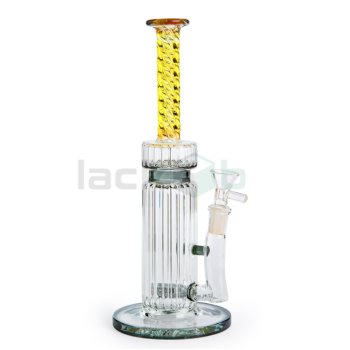 Стеклянный бонг Twist Glass Tube - фото №1 Аромадым