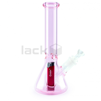Стеклянный бонг Classic Pink with Lighter Set - фото №1 Аромадым
