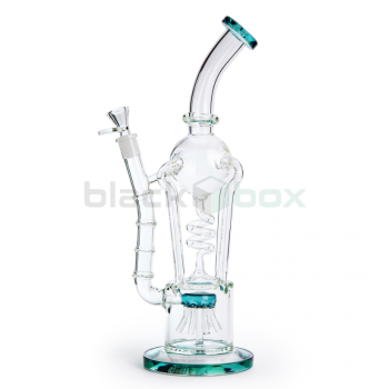 Скляний бонг Round Arms Perc Recycler - фото №1 Аромадим