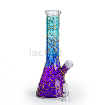 Скляний бонг Stained Glass Beaker