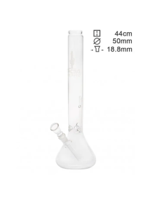 Бонг скляний Cactus Beaker - H:44cm - Ø:50mm- Socket:18.8mm - фото №1 Аромадим