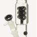 Бонг скляний Grace Glass Hammer Series H:38 Ø:55/45mm SG:18.8mm - фото №3 Аромадим