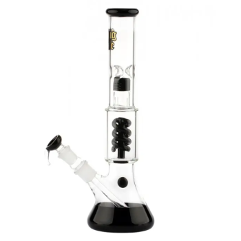 Бонг скляний Thug Life | OG Series V2 Black - H:35cm - SG:18.8mm - D:55mm