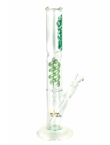Бонг скляний Amsterdam Ice Noches - H: 40cm - D: 37 mm - фото №1 Аромадим