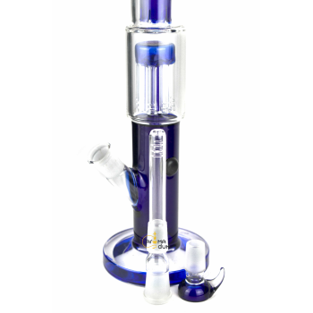 Бонг стеклянный Grace Glass Ice Smile H- 39 cm - D:38 mm