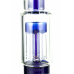 Бонг стеклянный Grace Glass Ice Smile H- 39 cm - D:38 mm - фото №2 Аромадым