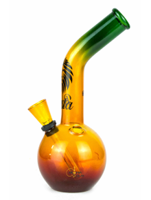 Бонг скляний Rasta Bouncer - H: 7.5cm - D: 18mm - фото №1 Аромадим