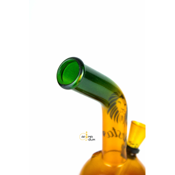 Бонг стеклянный Rasta Bouncer - H:7.5cm - D:18mm