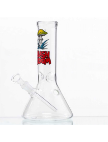 Бонг стеклянный Mushroom Beaker H:23cm - D:45mm - фото №1 Аромадым
