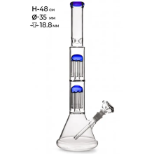 Бонг скляний MISTIQ - H: 48cm Ø: 35mm S: 18.8mm