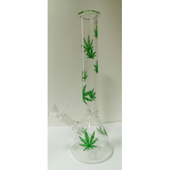 Бонг скляний 28см. №YR9 - фото №1 Аромадым Бонг скляний 28см. №YR9 - фото №1 Аромадым