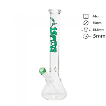 Бонг стеклянный BOOST Beaker H:44cm - D: 50mm - фото №1 Аромадым