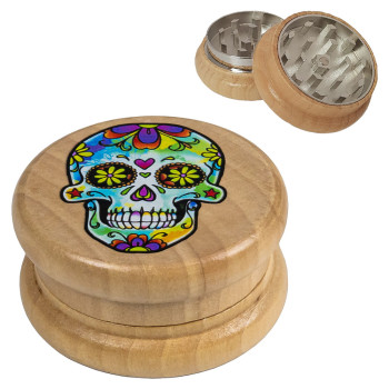 Дерев'яний Гриндер "Skull Collection V4"  - фото №1 Аромадим