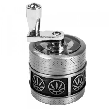 Гріндер Amsterdam Weed з ручкою - фото №1 Аромадим