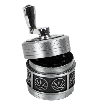 Гріндер Amsterdam Weed з ручкою