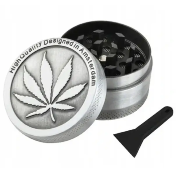 Металлический гриндер  Amsterdam Weed