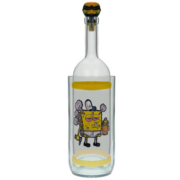 Бонг скляний водник "SpongeBob" - фото №1 Аромадим