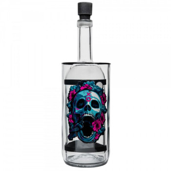 Бонг стеклянный водник"Skull" - фото №1 Аромадым