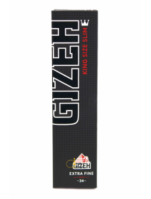 Папір для самокруток Gizeh | King Size Slim Extra Fine L: 107mm - фото №1 Аромадим