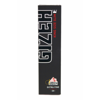 Папір для самокруток Gizeh | King Size Slim Extra Fine L: 107mm - фото №1 Аромадим
