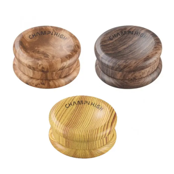 Гриндер деревянный Champ CHH WOODEN PATTERN GRINDER 50mm - фото №1 Аромадым
