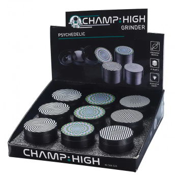 Гріндер Champ CHH PSYCHEDELIC GRINDER 50MM - фото №1 Аромадим