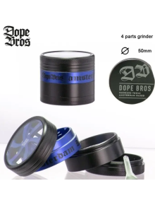 Гриндер Dope Bros AMSTER Blue - 4part-D:50mm - фото №1 Аромадым