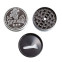 Гріндер металевий Amsterdam Green| 3-part Zinc Grinder 50 mm - фото №4 Аромадим