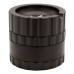 Гріндер металевий Amsterdam Black Grinder 4part d:63mm - фото №3 Аромадим