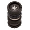 Гріндер металевий Amsterdam Black Grinder 4part d:63mm - фото №4 Аромадим