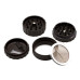 Гріндер металевий Amsterdam Black Grinder 4part d:63mm - фото №5 Аромадим