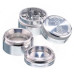 Гриндер металлический Amsterdam - 4part- Ø:30mm-Silver - фото №2 Аромадым