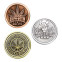 Гріндер металевий Amsterdam Leaf| 4-part Zinc Grinder 40 mm - фото №3 Аромадим