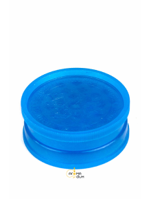 Гриндер акриловый 2 part Glows in the Dark Blue - D:35 mm - фото №1 Аромадым