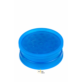 Гриндер акриловый 2 part Glows in the Dark Blue - D:35 mm - фото №1 Аромадым
