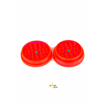 Гриндер акриловий 2 part Glows in the Dark Red - D:35 mm