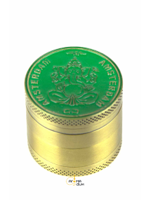 Гриндер Grace Glass Amsterdam with Ganash and OM Green - D: 37mm - фото №1 Аромадим