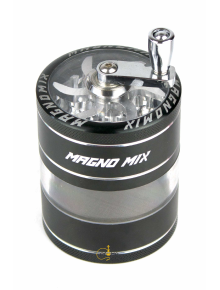 Гриндер Magno Mix Crank and Window - 4part Black-D:62mm - фото №1 Аромадим