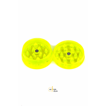 Гриндер акриловий Amsterdam 3part Leaf logo Yellow