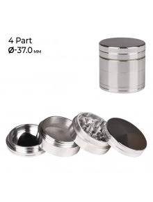 Гриндер металевий MISTIQ D:37мм 4 Part - фото №1 Аромадим