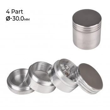 Гриндер металевий MISTIQ D:30мм 4 Part - фото №1 Аромадим