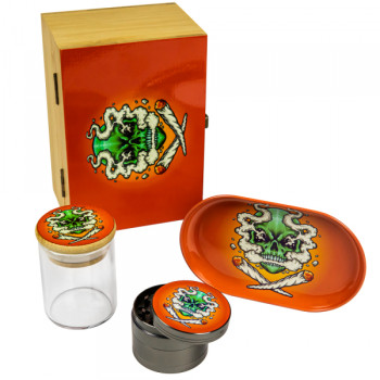 Набор для курения "Skull Box"