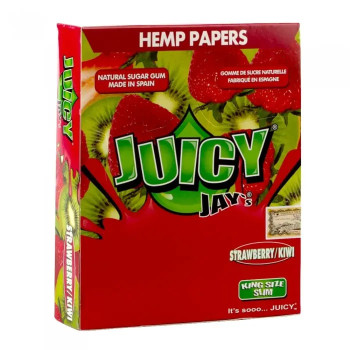 Бумага для самокруток King Size Juicy Jays Strawberry and Kiwi